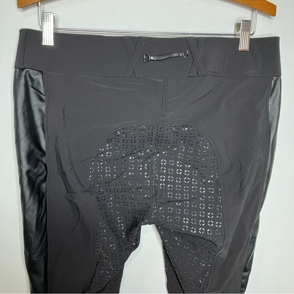 Horze Equestrian riding Pants tights silicone seat black size 32 - Picture 8 of 9